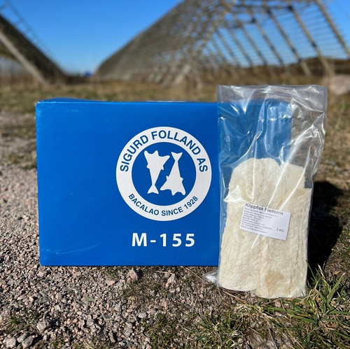 Klippfisk filetloins